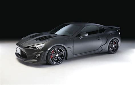 Modification Toyota 86 Sport Line Matte Black - The New Autocar