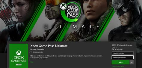 Meses De Xbox Game Pass Ultimate Por Eurogamer Pt