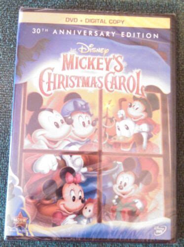 Disney Mickeys Christmas Carol 30th Anniversary Edition Dvd Digital