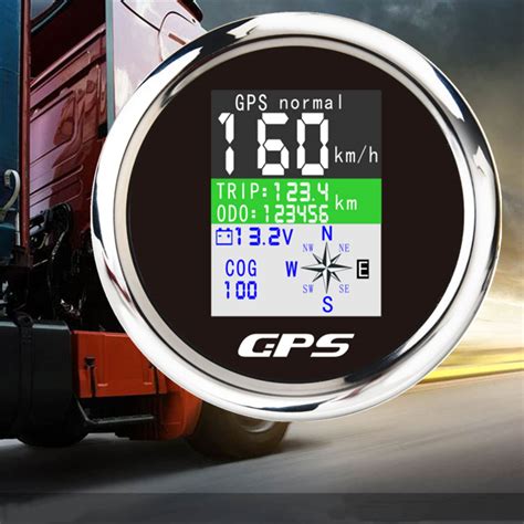 Buy 85mm Gps Speedometer Gauge Waterproof Car Boat Speedometers Digital
