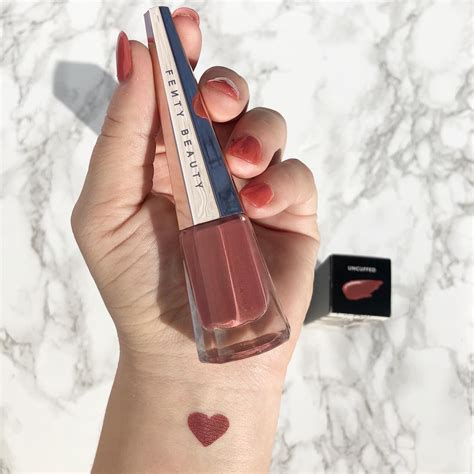 Fenty Beauty Stunna Lip Paint Uncuffed And Unveil Swatches Vlr Eng Br
