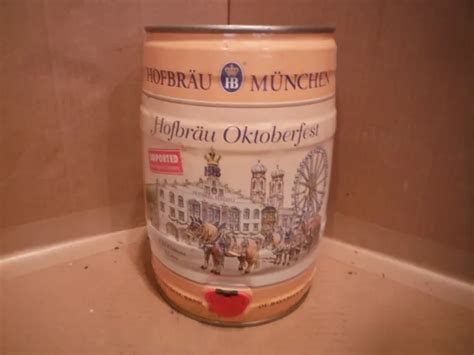 Hofbrau Oktoberfest Munchen 5 Liter Mini Beer Keg~germany 65 2800