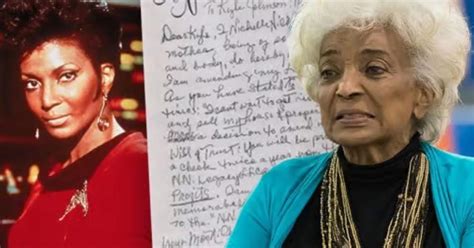 Nichelle Nichols Hand Wrote Will Cutting Son Out Of 10 Million Estate