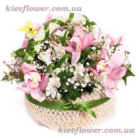 Квіти для чоловіків на день народження, які визначаються особливим стилем букета. Кошик "з Днем Народження" — Букети квітів купити з ...
