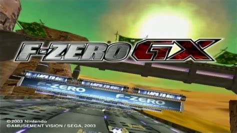 F Zero Gx Title Theme 2003 Nintendoamusement Visionsega Youtube