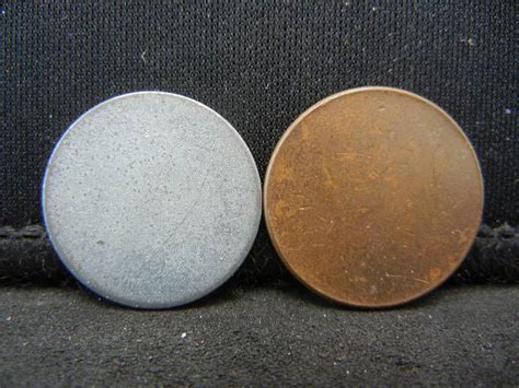 Steel And Copper Cent Planchets