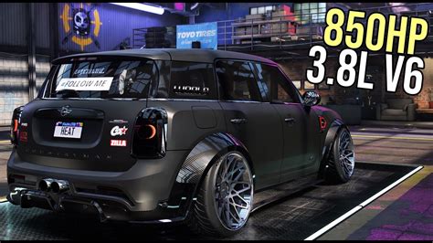 Need For Speed Heat 850hp Mini Cooper 38l V6 Swap Gameplay Youtube