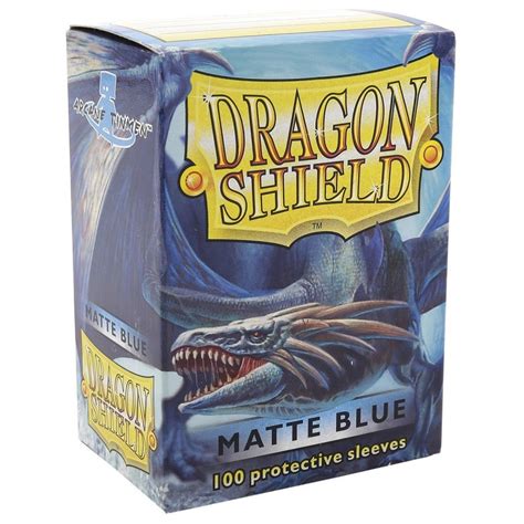 Dragon shields father's day dragon matte art standard sleeves (100pcs) atm12049. Dragon Shield Matte Blue Card Sleeves | at Mighty Ape NZ