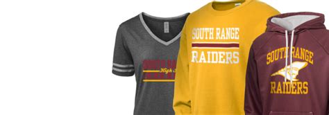 South Range High School Raiders Apparel Store Prep Sportswear
