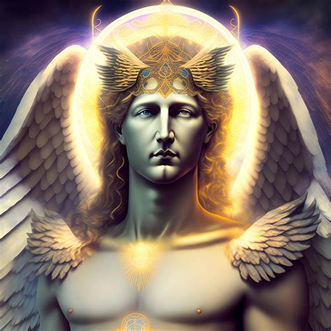 Archangel Metatron Angel Of Wisdom And Learning Generative Ai