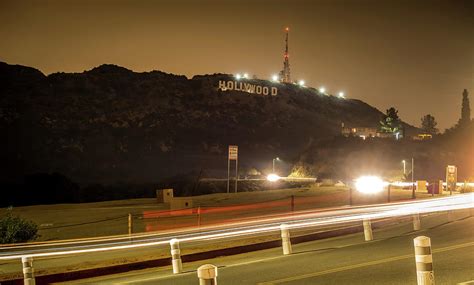 Hollywood Lights At Night