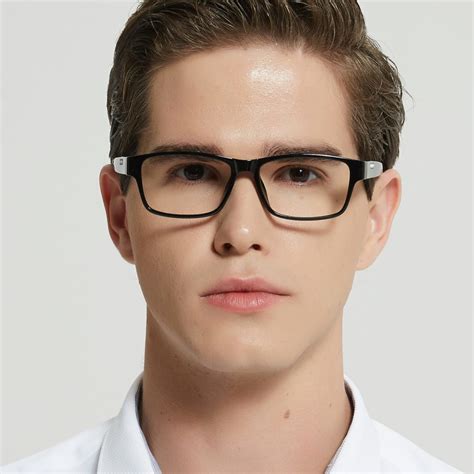 BowlingGreen Rectangle - Black Eyeglasses | GlassesShop.com