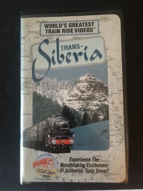 WORLD S GREATEST TRAIN Ride Trans Siberia VHS Used Movie VCR Video Tape PicClick
