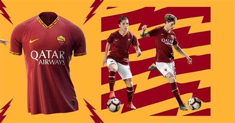 🟥 pellegrini 🟧 dzeko 🟨 zaniolo 🟥 cristante. Nike AS Roma 19-20 Home Kit Released - Footy Headlines