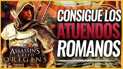 Assassin s Creed Origins Cómo Conseguir los ATUENDOS ROMANOS Venator