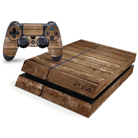 Ps4 Console Skin Wood Pallet Pattern