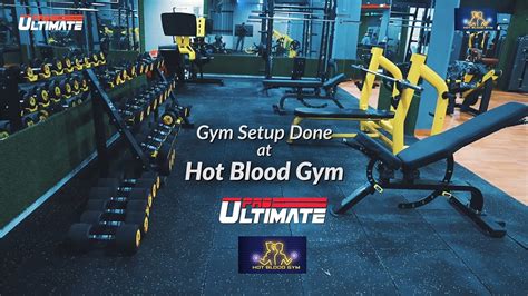 Hot Blood Gym Mohali Gym Setup Done By Ultimate Gym Solutions Pro