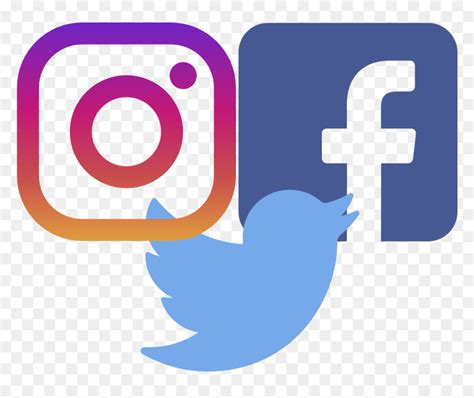 Facebook Instagram And Twitter Content Creation Transparent Facebook