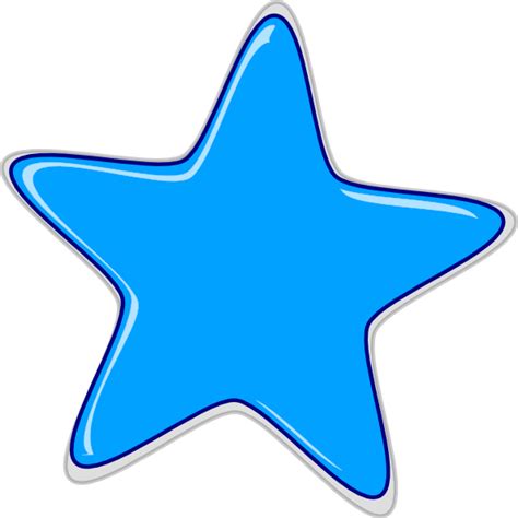 Blue Star Edited2 Clip Art At Vector Clip Art Online