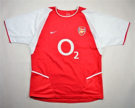 2002 04 Arsenal Shirt L Football Soccer Premier League Arsenal