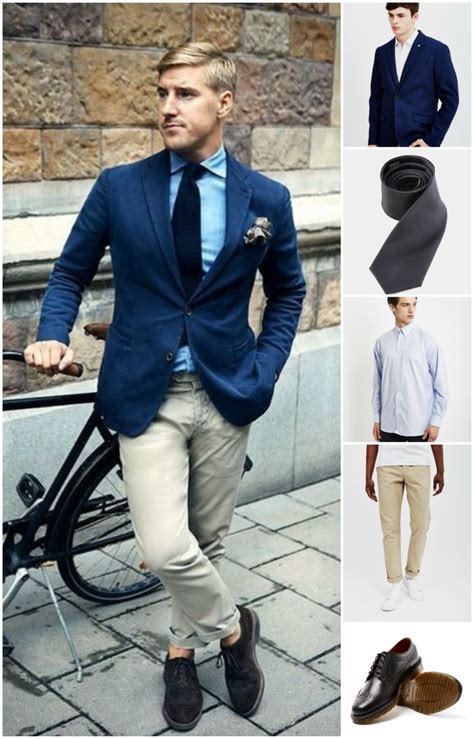 What To Wear With Blue Chinos Mens Street Style Mens Outfits Best