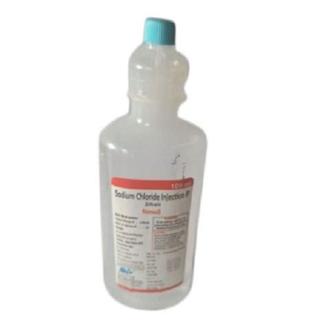 100ml Sodium Chloride Injection Ip Medicine Raw Materials At Best Price