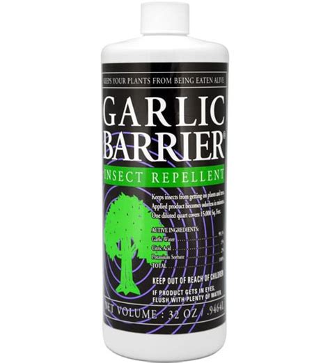 How to repel mosquitoes without bug spray. Garlic Barrier Insect Repellent (32oz) | Planet Natural