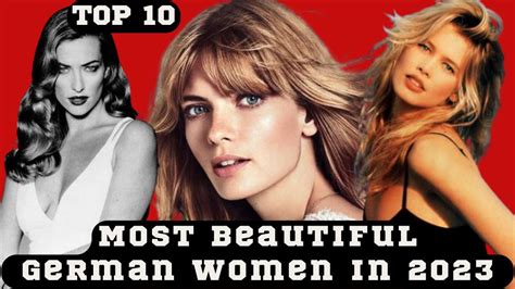 Top 10 Most Beautiful German Women In 2023 Most Beautiful And Hottest Girls In Germany Models