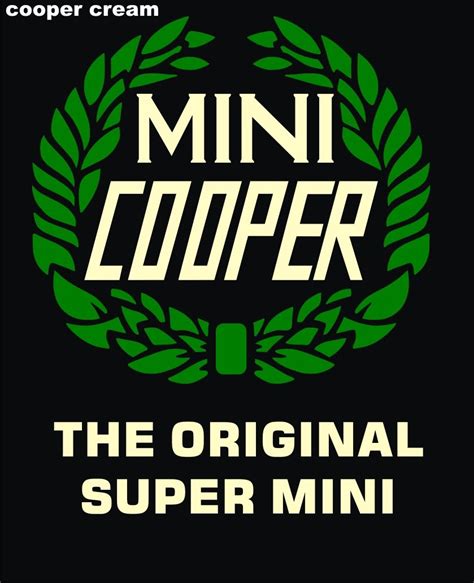 Mini Cooper Logo The Tinkers Workshop Mini Cooper Logo Sign Is
