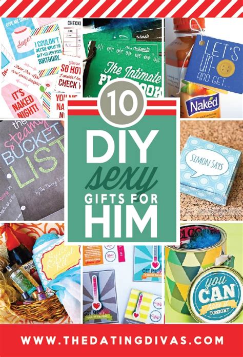 These can be perfect as a birthday gift, a christmas gift and even a valentine's day or anniversary gift. 101 DIY Christmas Gifts for Him - The Dating Divas