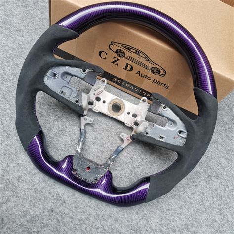 Type R 10th Gen Civic Fk8 Steering Wheel With Purple Carbon Fiber Cz