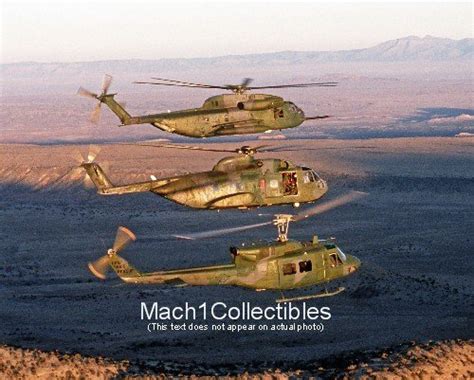 Hh 53 Super Jolly Green Giant H 3 Uh 1 8x10 Photo 16245894