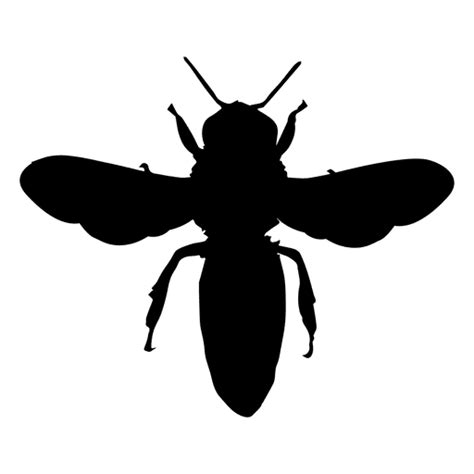 Bee Silhouette 01 Transparent Png And Svg Vector File