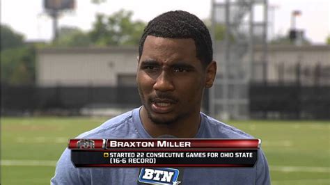 Braxton Miller Interview 2013 Fall Football Practice Tour Youtube