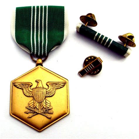 Us Army Commendation Complete In Case Full Size Medal Jeremy