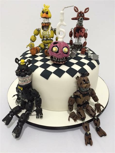 Five Nights At Freddys Cake Idéias De Bolo De Aniversário Ideias De