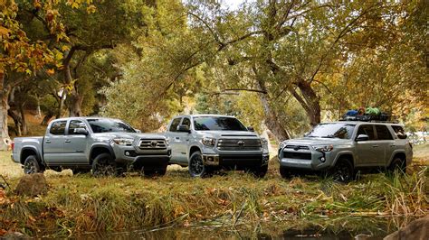Toyota Tundra Tacoma And 4runner Trail Editions Celebrate The Great