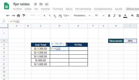 Cómo Fijar Una Celda En Excel Drive Recursos Excel