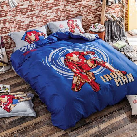 4pc marvel avengers twin bedding set heroic age comforter. Iron Man Bedding Sets Twin Queen King Size | Super Heroes ...
