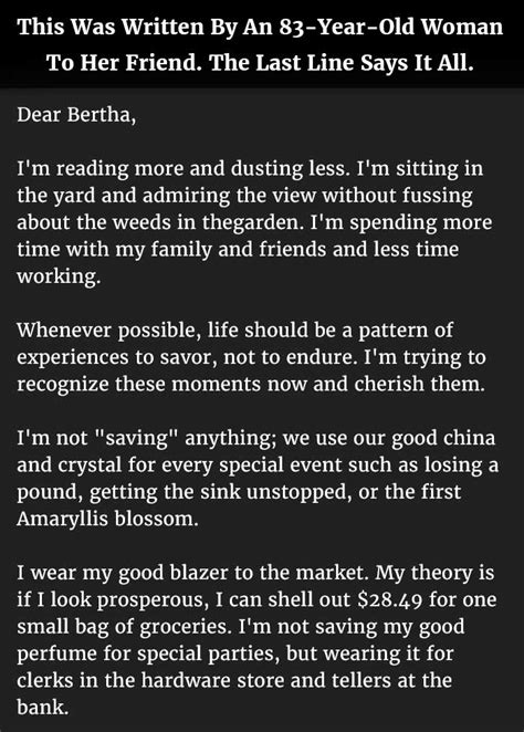 For more information on friendship letters browse through mydearvalentine. 83-Year-Old Woman Wrote A Letter To Her Friend Giving The ...