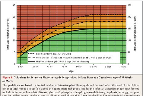 Neonatal Jaundice Bilirubin Levels