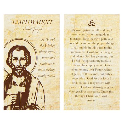 Credit card payment options make corporate, personal income tax, sales and use and withholding tax payments using a credit card. St. Joseph the Worker - Unemployment Prayer Card | The Catholic Company