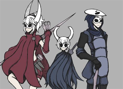 Hornet Ghost And Quirrel Hollowknight