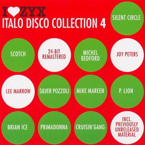 I Love Zyx Italo Disco Collection Volume 4 Cd3 Mp3 Buy Full