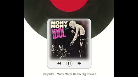 Billy Idol Mony Mony Remix Dj J Chavez Youtube