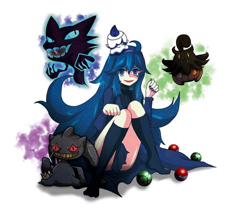 Hex Maniac Litwick Haunter Banette And Pumpkaboo Pokemon And 2