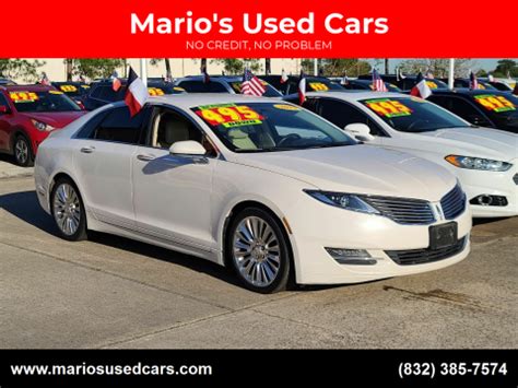 Register today and get access to the best public auto auction in your area. Mario's Used Cars - Car Dealer in Houston, TX