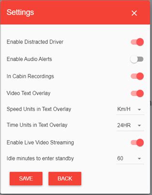 The streaming mode is useful when the information that is passed is lengthy and can be processed serially. Dashcam Settings