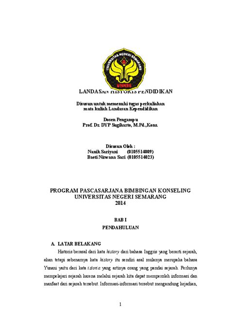 Maybe you would like to learn more about one of these? Contoh Azaz Historis : Landasan Historis Pendidikan Pancasila