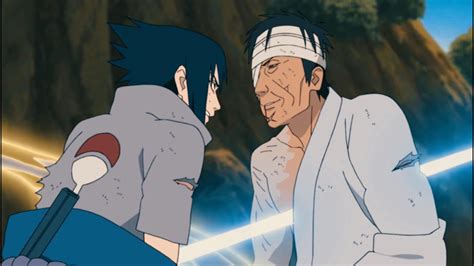 Sasuke Lucha Para Derrotar A Danzo Porque Poseía Demasiados Saringans